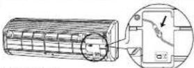HITACHI RAS-10LH1 - How to Attach the Front Cover - 2
