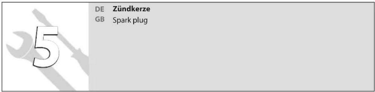DE Zündkerze GB Spark plug
