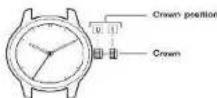 CITIZEN EM1050-56A - To set your basic analog model - 1