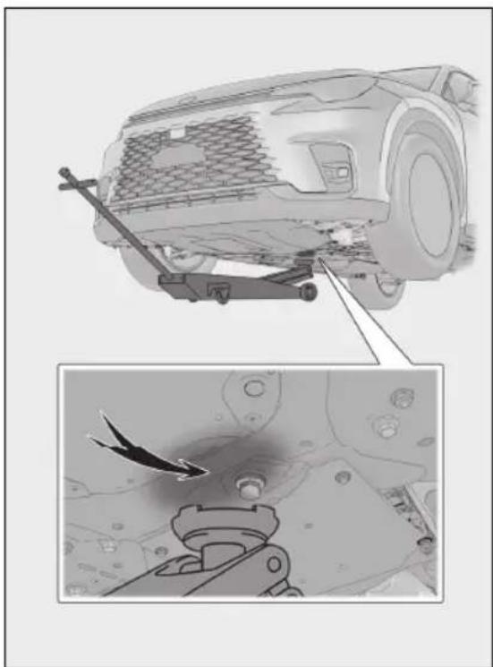 LEXUS LBX (2023) - Постављање подне дизалице - 1