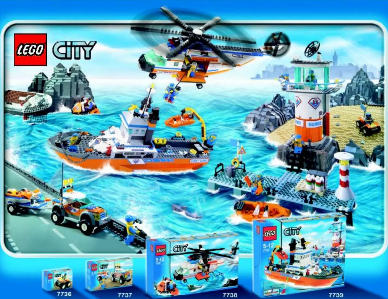 LEGO CITY 7736 7737 7738 7739 LEGO CITY 5-12 7739