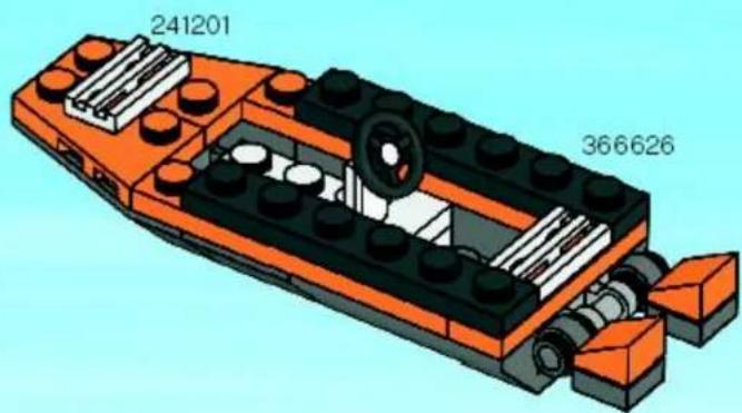 LEGO Coastguard Boat - 8