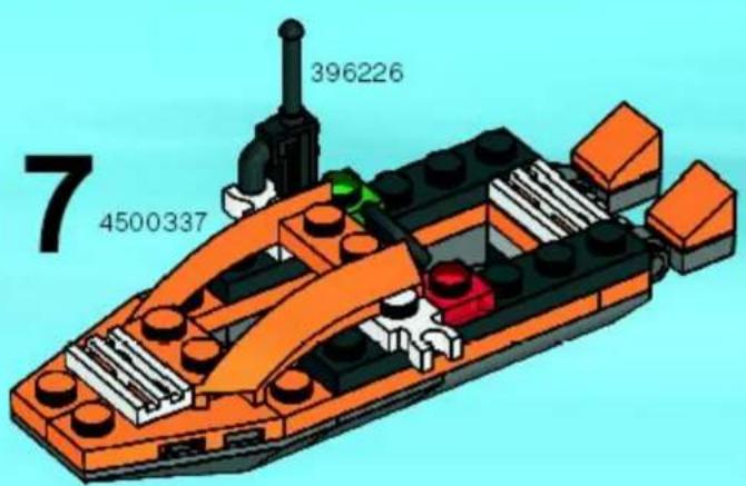 LEGO Coastguard Boat - 11
