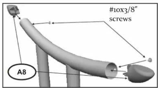 #10x3/8" screws A8