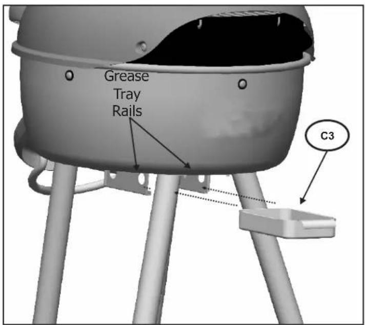 Grease Tray Rails C3