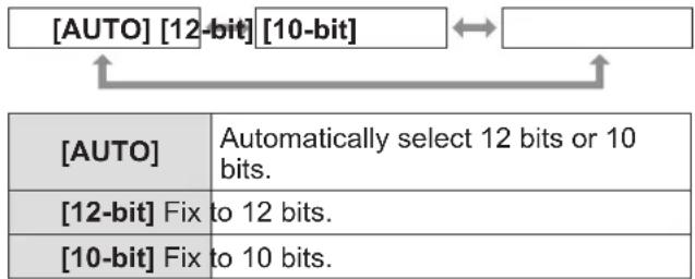 PANASONIC PT-DW17KEJ - set [BIT DEPTH] - 1