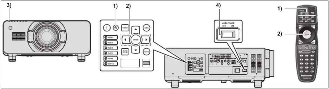 PANASONIC PT-DW17KEJ - Making adjustments and selections - 1