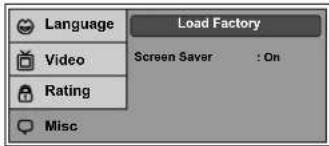 AUDIOVOX VOD850 - Misc SETUP - 1