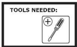 TOOLS NEEDED: