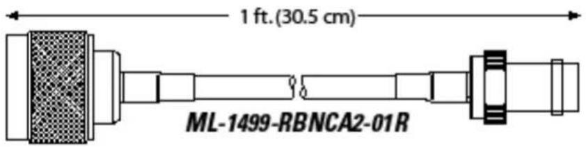 1 ft. (30.5 cm) ML-1499-RBNCA2-01R