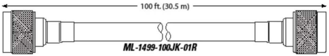 100 ft. (30.5 m) ML-1499-100JK-01R