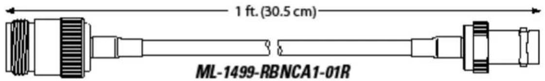 1 ft. (30.5 cm) ML-1499-RBNCA1-01R