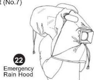 (No.7) 22 Emergency Rain Hood