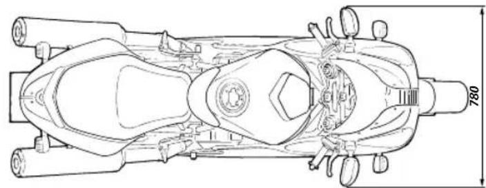 DUCATI 800 Sport (2003) - Warning - 2