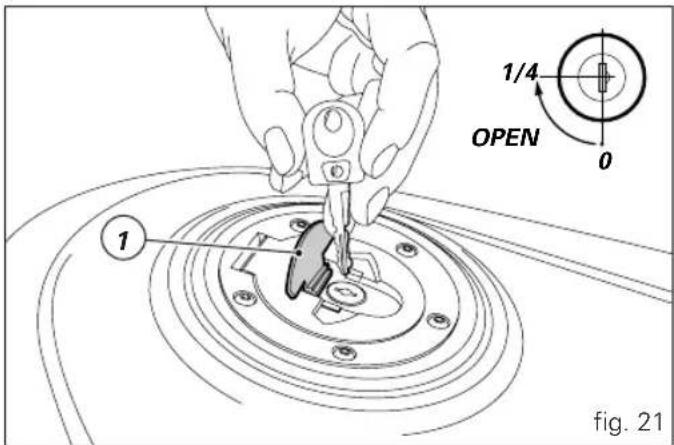 1/4 OPEN 0 fig. 21