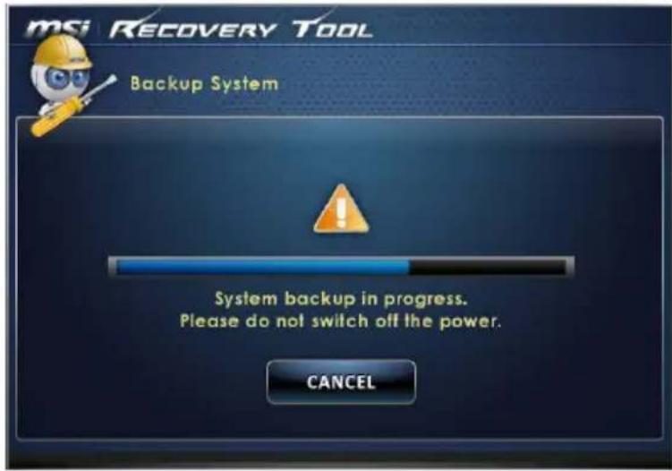 MSI Nightblade MI-032CA - Subsequent Backups - 2