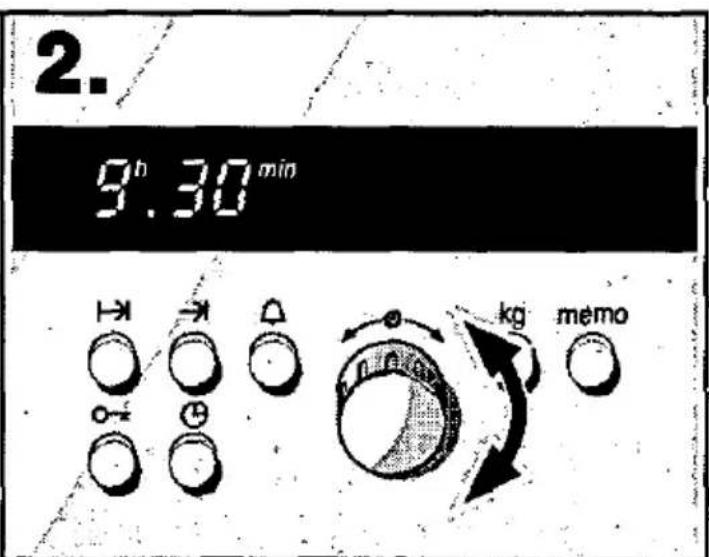 2. 9h 30 min kg memo