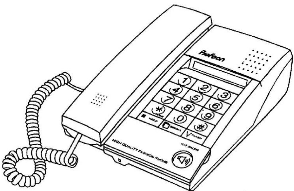 PROFOON TX-820 - GEBRUIKSAANWIJZING - 1