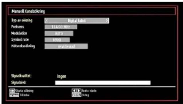 Luxor LED550FHD - Digital kabel, manuell sökning - 1