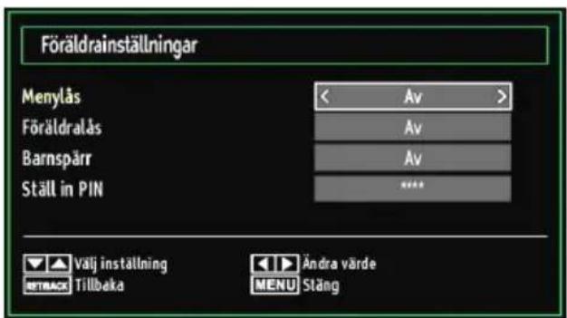 Luxor LED550FHD - Föräldralås - 2
