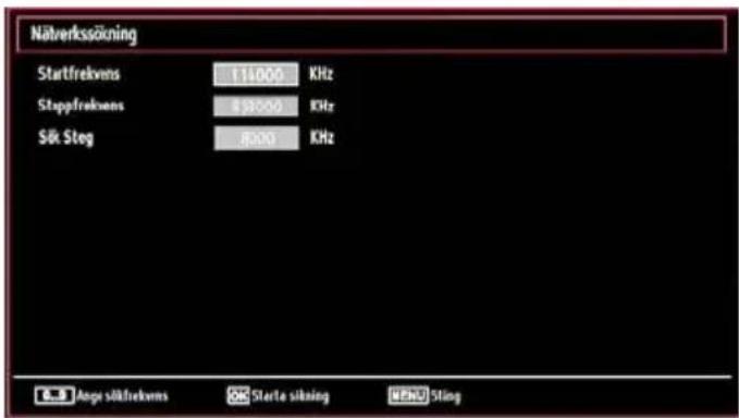 Luxor LCD40LXC - Nätverkskanalsökning - 2