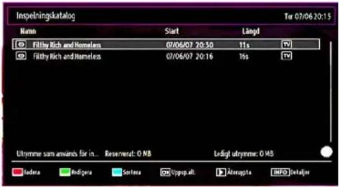 Luxor LCD40LXC - Inspelningsbibliotek - 1