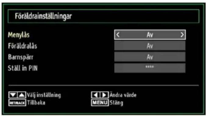 Luxor LC32CL - Föräldralås - 2