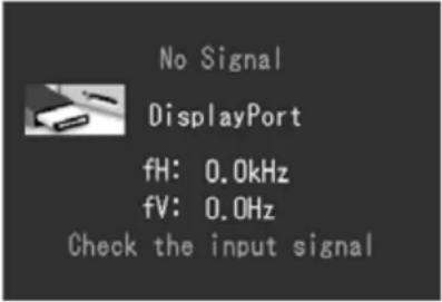 EIZO RadiForce GX540-CL - Kapitel 3 Felsökning - 1