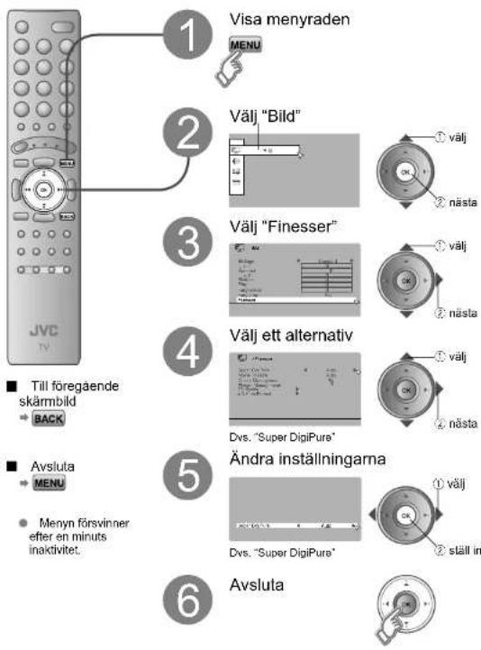 JVC LT-32E70BU - Avancerad bildjustering - 1