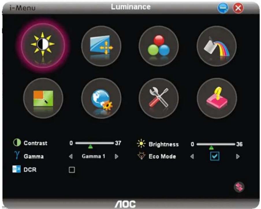 AOC Q2577FQ - i-Menu - 2