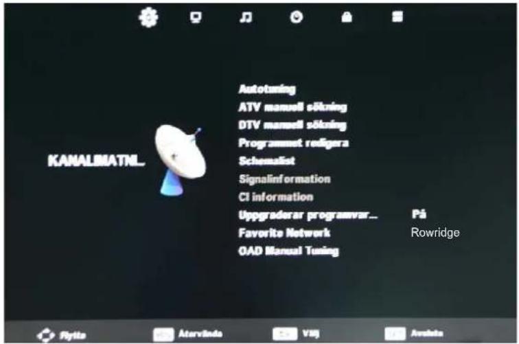 SALORA LED39ST - Kanalimatning smeny - 1
