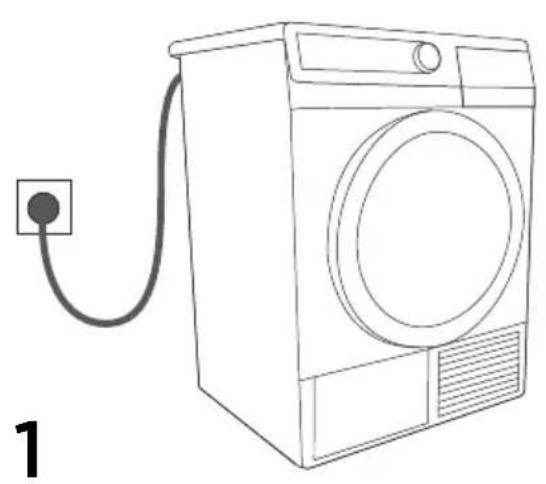 GORENJE D8465N - SLÅ PÅ TORKTUMLARENA - 1