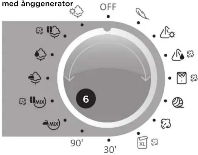 med änggenerator OFF 6 90' 30'