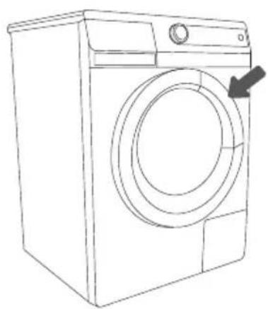 GORENJE W7743LE - LÄGGA IN TVÄTT I TVÄTTMASKINEN - 1