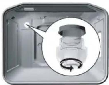GORENJE EI67552AW - Ugnens lampbas och sockel är under spänning. Det fi nns risk för elstöt! - 1