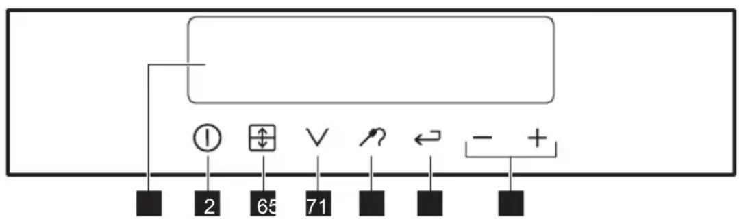 ELECTROLUX EKI6763AOX - Ugnens kontrollpanel - 1