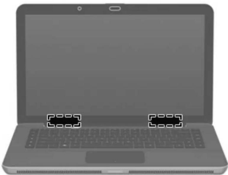 HP Envy 17-1000 - Trådlösa antenner - 1