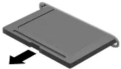 HP Envy 17-1000 - Ta ut ett digitalkort - 1