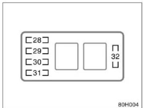 28 29 30 31 32 80H004