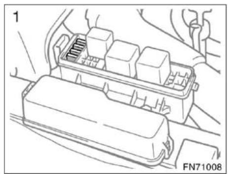TOYOTA Avensis (2006) - Översikt av motorrummet— - 9