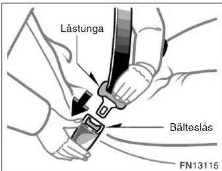 Lästunga Bälteslås FN13115