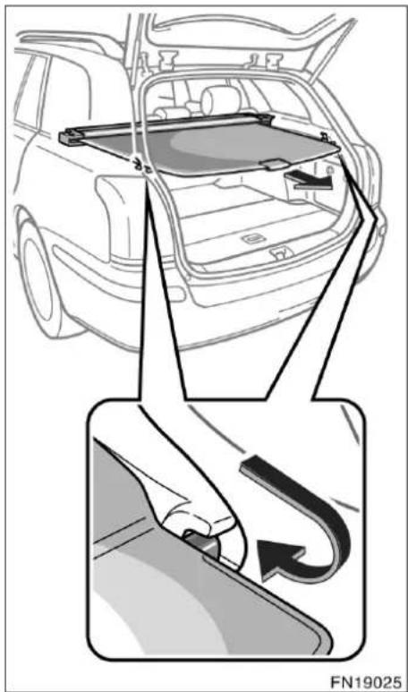 TOYOTA Avensis (2006) - Insynsskydd (kombi) - 1