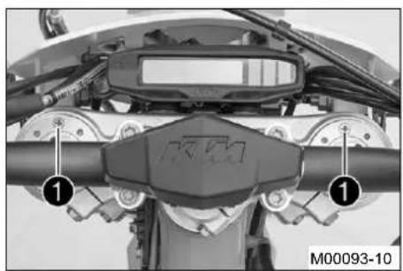 KTM 200 EXC - Avlufta gaffelbenen - 1