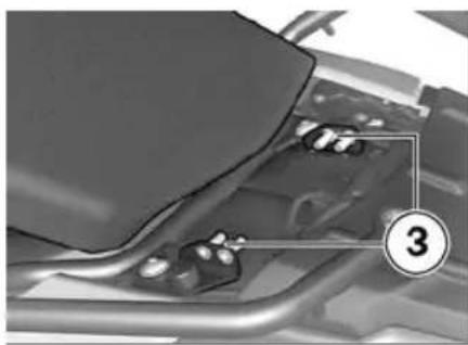 BMW F 800 GS - Demontera sadeln - 3
