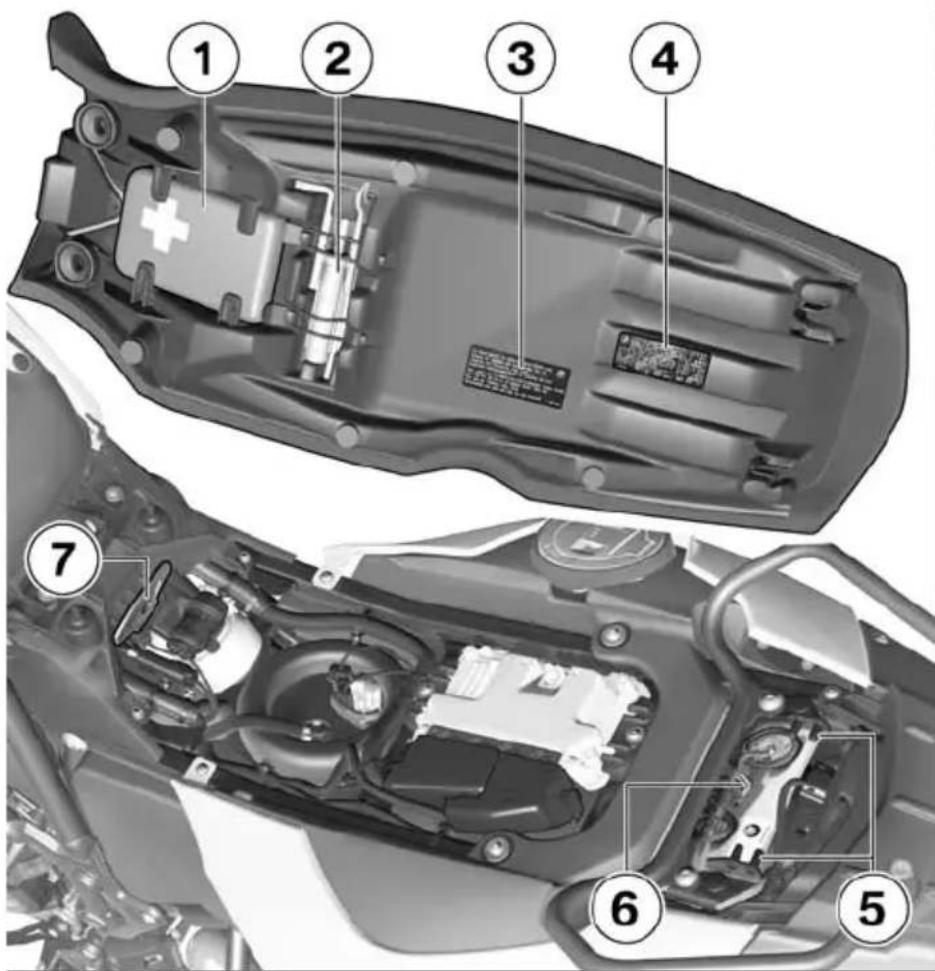 BMW F 800 GS - Under sadeln - 1