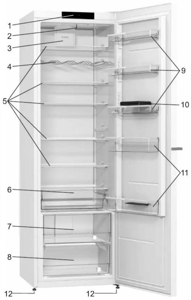 ASKO R22838 - BESKRIVNING AV PRODUKTEN - 1