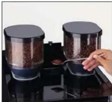 WMF 1500 S - Bryggning med manuellt matat kaffepulver - 1