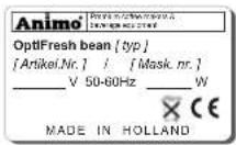 Animo OptiFresh 3 Bean - Bänkskåp (fi g. 5) - 6