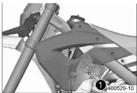 Husaberg FE 450 USA (2009) - Reglerskruv för tomgångsvarvtal - 1
