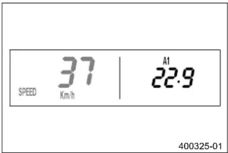 SPEED 37 Km/h A1 22.9 400325-01